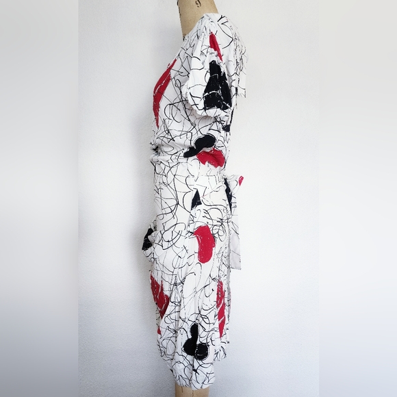 Vivienne Westwood 2018 White Card Symbol Runway Dress - Picture 6 of 13